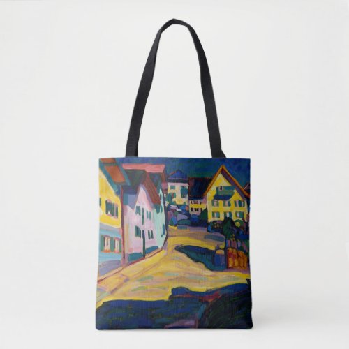 Murnau Burggrabenstrasse 1 _ Wassily Kandinsky Tote Bag