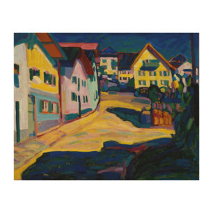 Murnau Burggrabenstrasse 1 - Wassily Kandinsky Wood Wall Art
