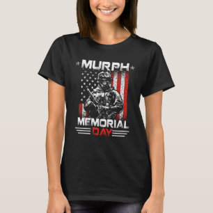 Murph 2021 Workout Challenge American Memorial Day T-Shirt