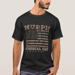 Murph 2021 Workout Challenge American Memorial T-Shirt