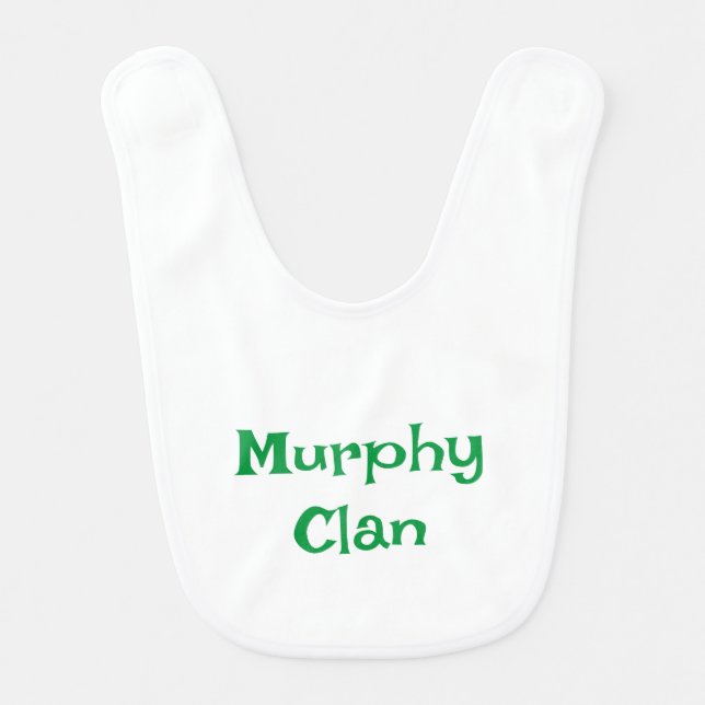 Murphy Clan Bib (Front)