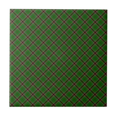 Murphy Clan Tartan Irish Designed Print Ceramic Tile