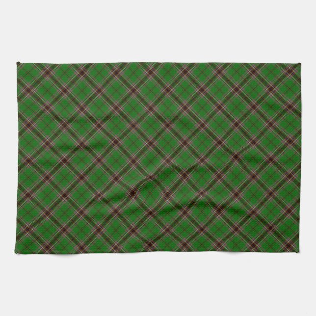 Murphy Clan Tartan Irish Designed Print Towel (Horizontal)