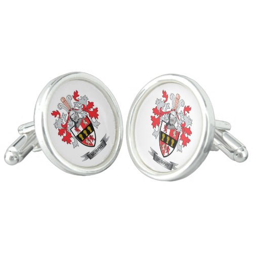 Murphy Coat of Arms Cufflinks