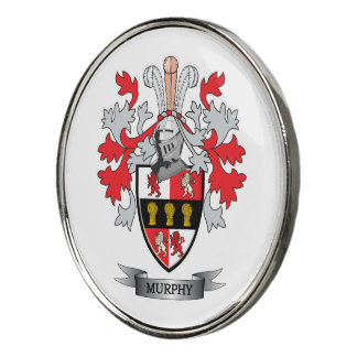 Murphy Coat of Arms Golf Ball Marker