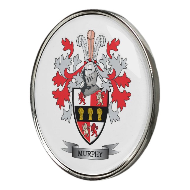 Murphy Coat of Arms Golf Ball Marker (3/4)
