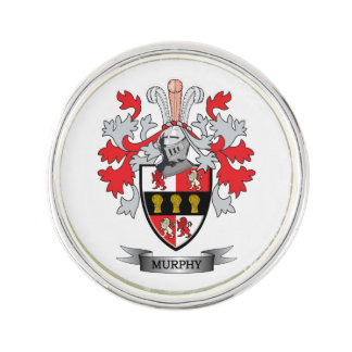 Murphy Coat of Arms Lapel Pin