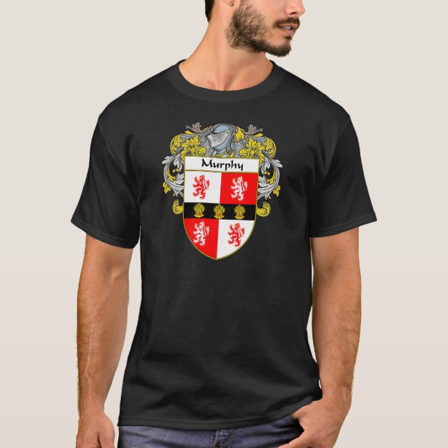 Murphy Coat of Arms (Mantled) T-Shirt (Front)