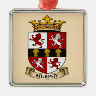 Murphy Family Coat of Arms Ornament