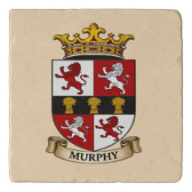 Murphy Family Coat of Arms Trivet