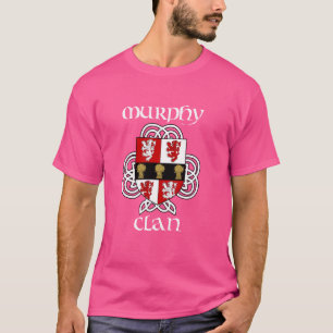 Murphy Family Crest Coat of Arms T-Shirt