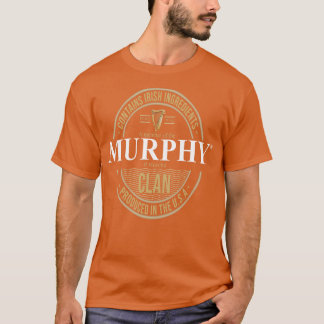 Murphy Family Irish American Clan Design T-Shirt