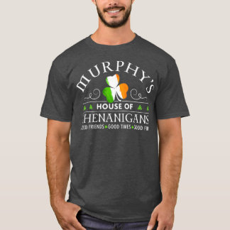 Murphy  House of Shenanigans St Patricks Day T-Shirt