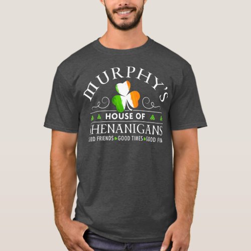 Murphy  House of Shenanigans St Patricks Day T_Shirt