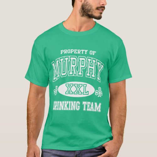 Murphy Irish Drinking Team T_Shirt