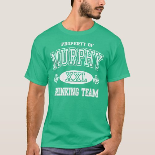 Murphy Irish Drinking Team T_Shirt
