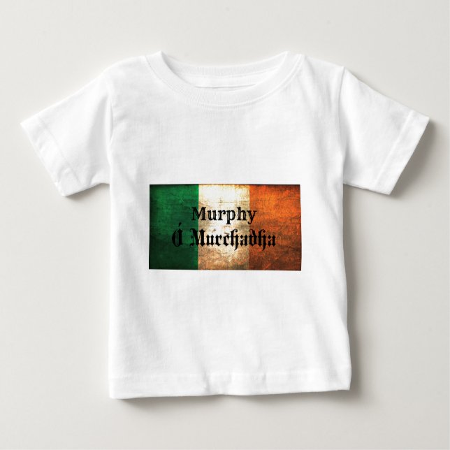 Murphy Irish Flag Baby T-Shirt (Front)