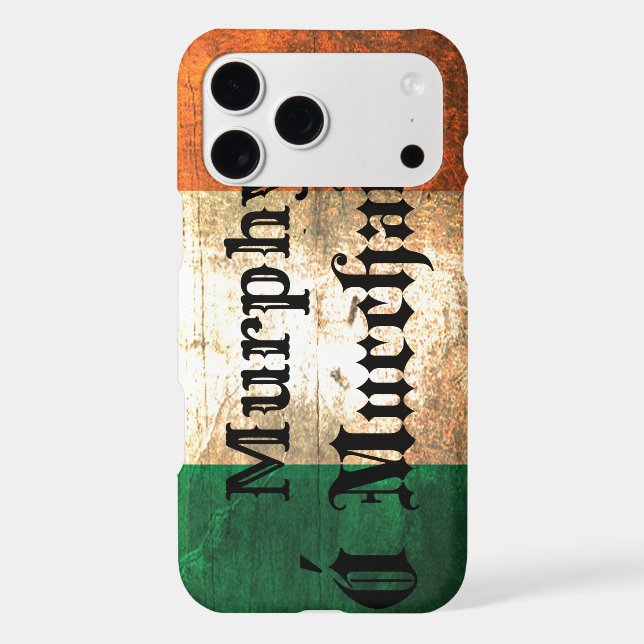 Murphy Irish Flag Iphone Case (Back)