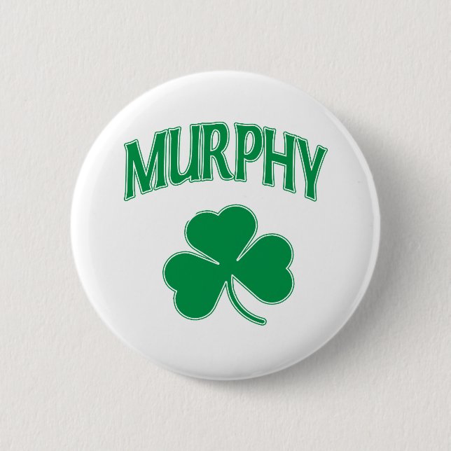 Murphy Irish Pinback Button (Front)