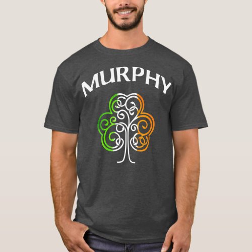 Murphy  Irish Shamrock St Patricks Day T_Shirt