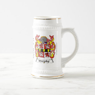 Murphy, the Origin, the Meaning and the Crest Beer Stein