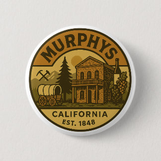 Murphy's California Vintage Emblem Button