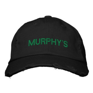 MURPHY'S EMBROIDERED BASEBALL HAT
