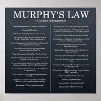 Home Decor  MURPHY'S LAW