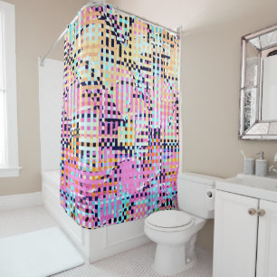 Murray Abstract Pattern Shower Curtain