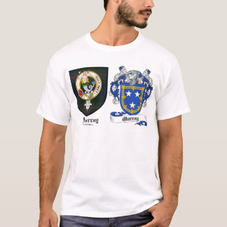 Murray Clan Crest & Murray Coat of Arms T-Shirt