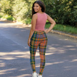 Murray Clan Plaid Scotland Tartan Leggings<br><div class="desc">Upgrade your traditional winter wardrobe with these bold,  colorful,  and quality Scottish clan Murray tartan plaid leggings. Great for the holidays and perfect for winter activities,  training,  or workouts</div>