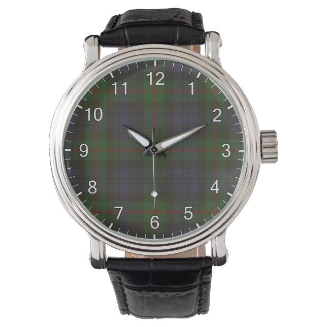 Murray Clan Tartan Watch (Front)