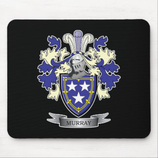Murray Family Crest Coat of Arms Mouse Pad