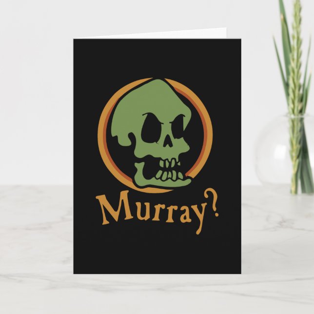 Murray? Letterpress Thank You Card (Front)