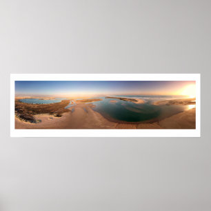 Murray Mouth Panorama Print