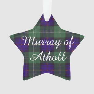 Murray of Atholl clan Plaid Scottish kilt tartan Ornament