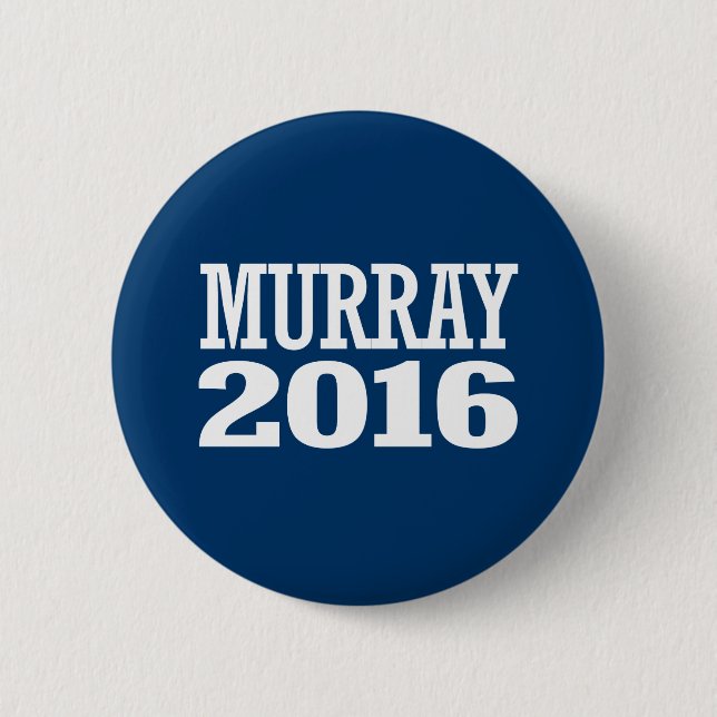 Murray - Patty Murray 2016 Pinback Button (Front)