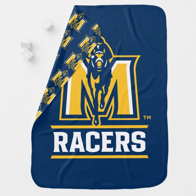 Murray State Racers Baby Blanket (In Situ)
