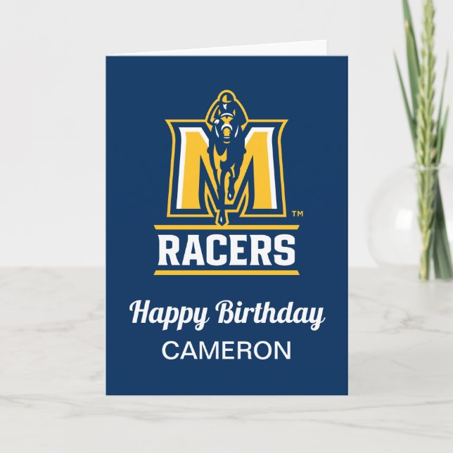 Murray State Racers | Birthday Card (Front)