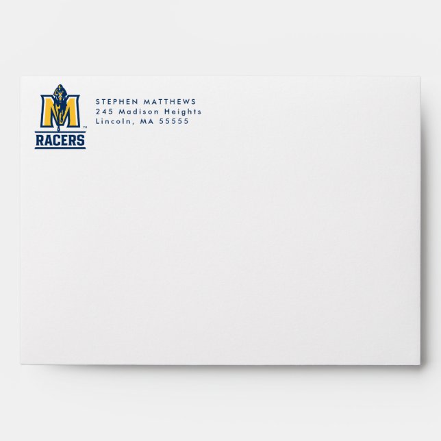 Murray State Racers | Graduate Envelope (Front)