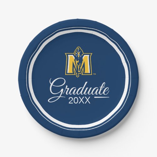 Murray State Racers  Graduate Paper Plates