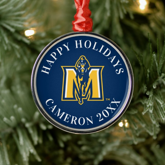 Murray State Racers Metal Ornament (Tree)