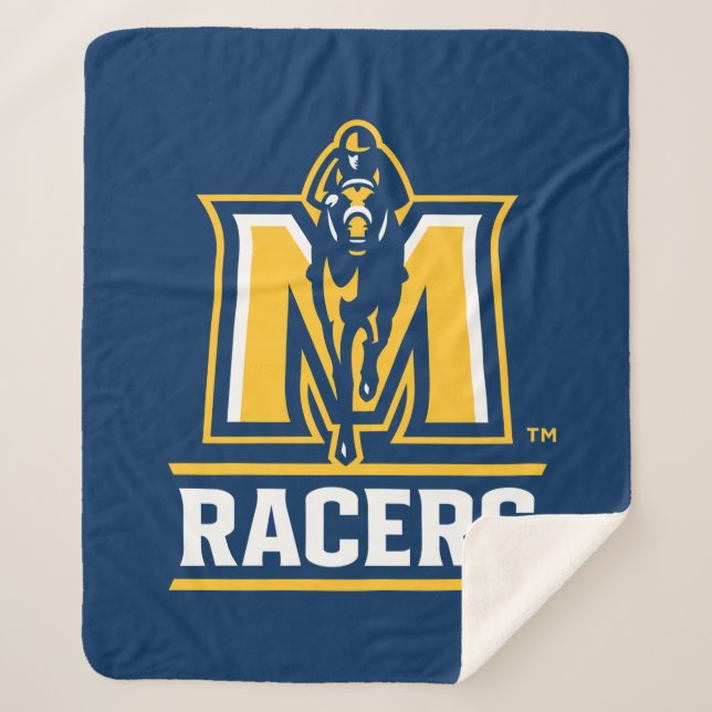 Murray State Racers Sherpa Blanket (Front)