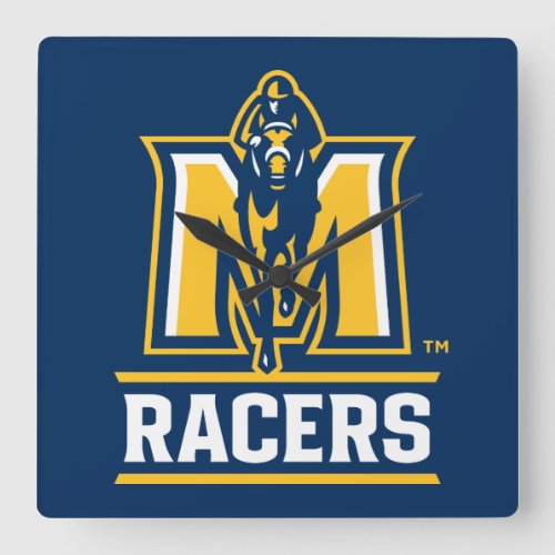 Murray State Racers Square Wall Clock