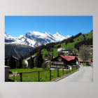 WEHRLI, SWITZERLAND, OBERLAND, Mürren und die Alpen vintage WEHRLI, SWITZERLAND, OBERLAND, Mürren und die Alpen vintage