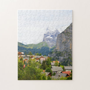 Murren in Switzerland Jigsaw Puzzle