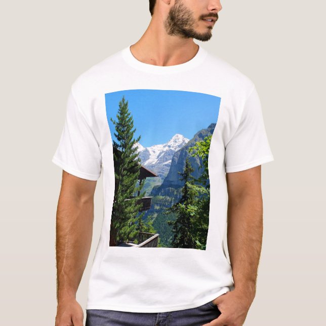 Murren in Switzerland T-Shirt (Front)