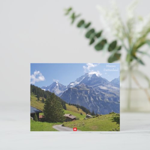 Mrren Switzerland Postcard