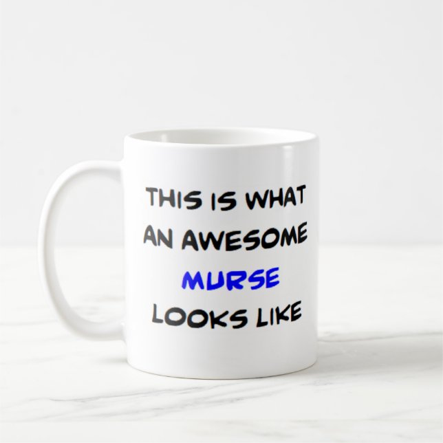 murse, awesome coffee mug (Left)