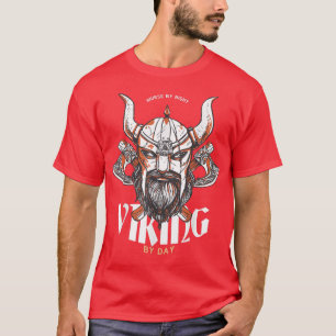 Murse Lifesavers Male Nurse Murse By Night Viking  T-Shirt